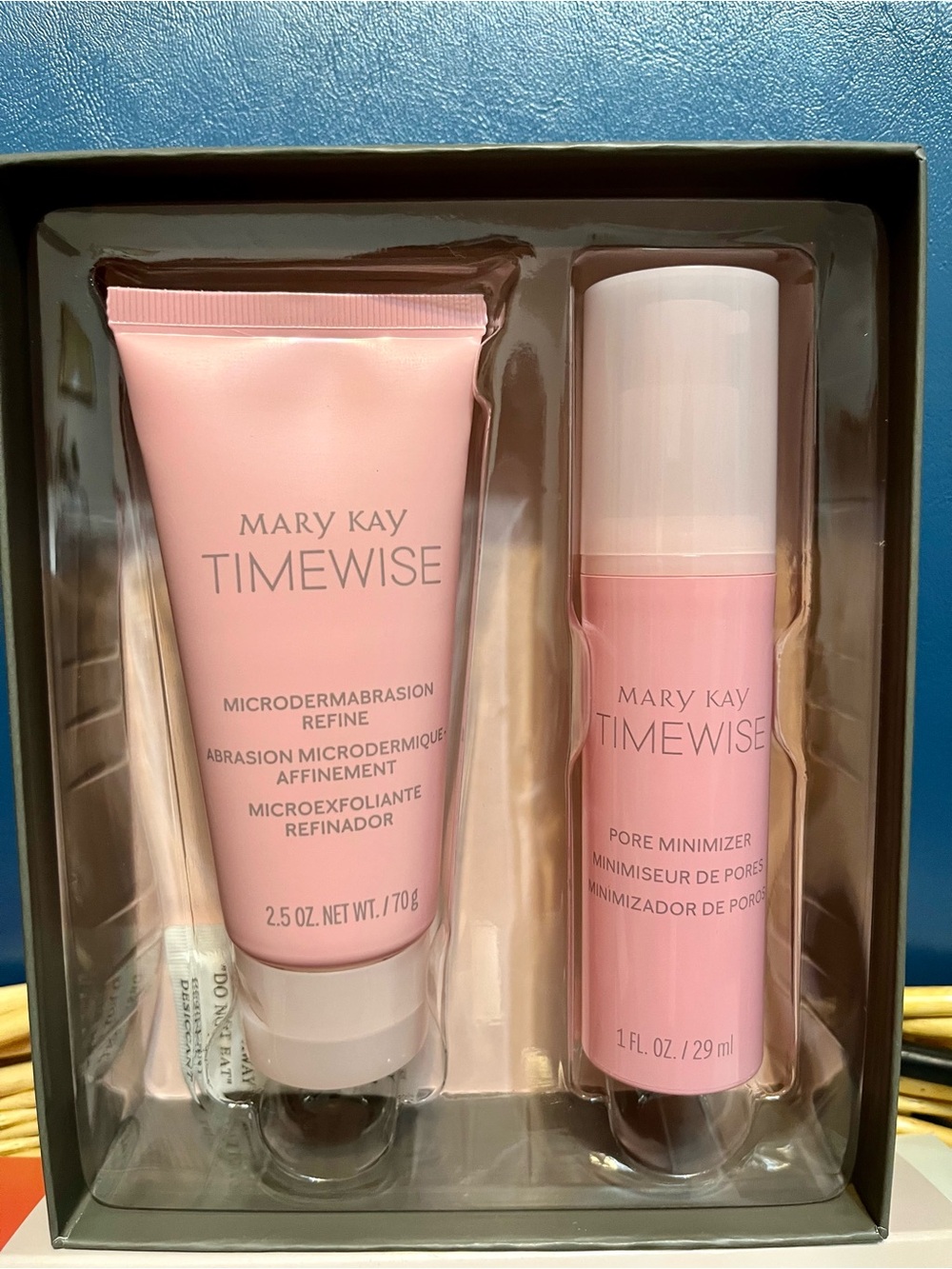 Mary Kay TimeWise Set - Soft Pink and Teal Blue